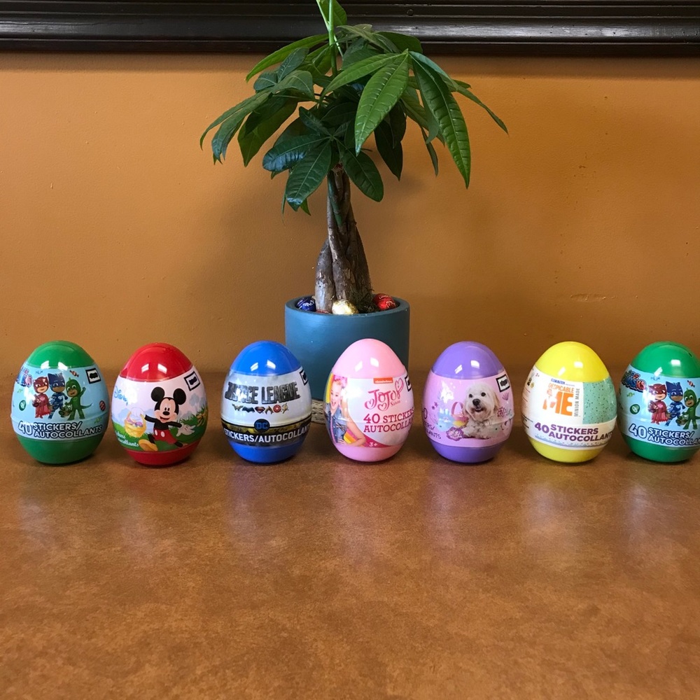 *BUNDLE* 7x Lot paper Magic 40 Sticker Easter Eggs